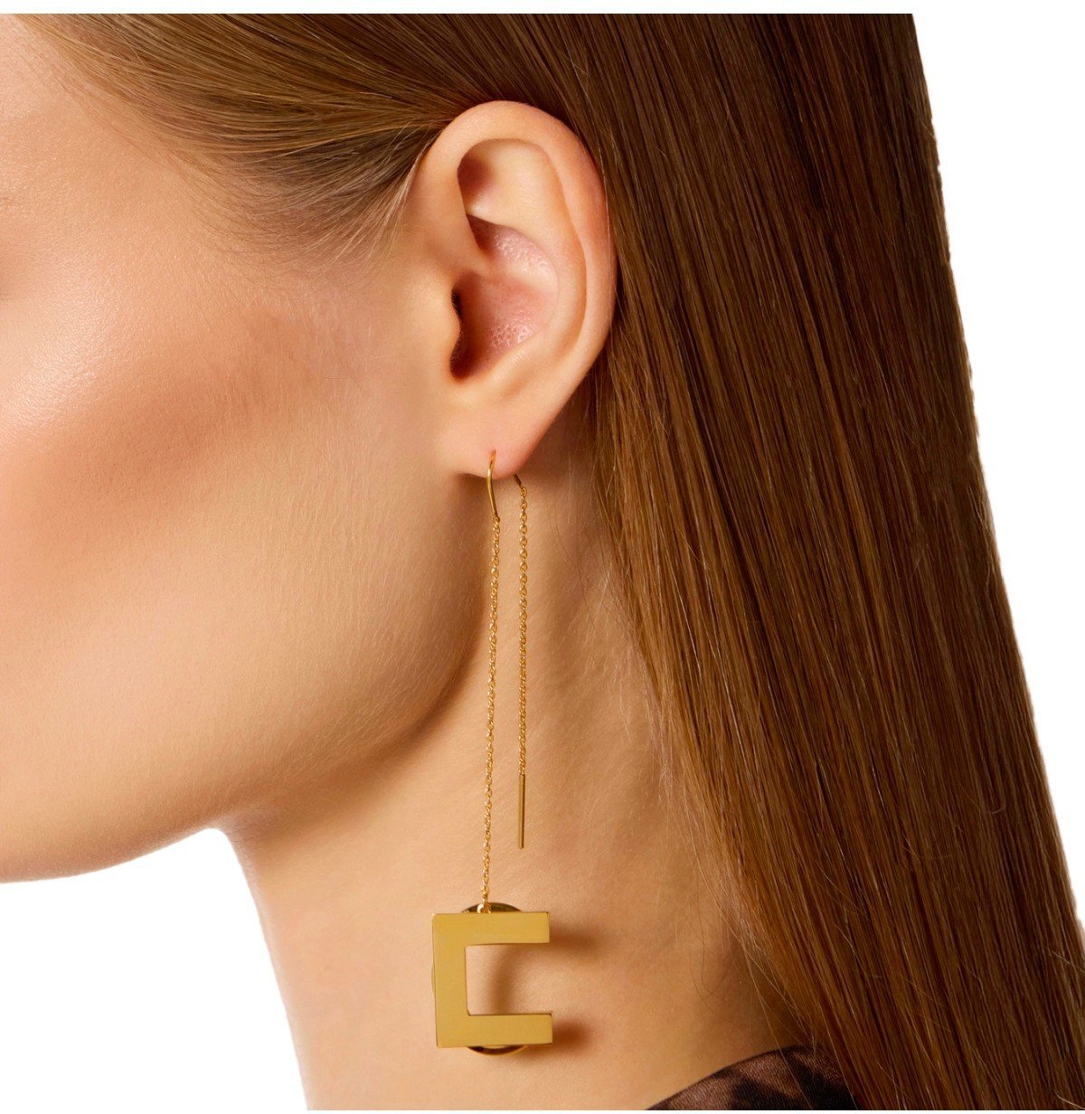 Elisabetta Franchi ELISABETTA FRANCHI PENDANT EARRINGS Goud