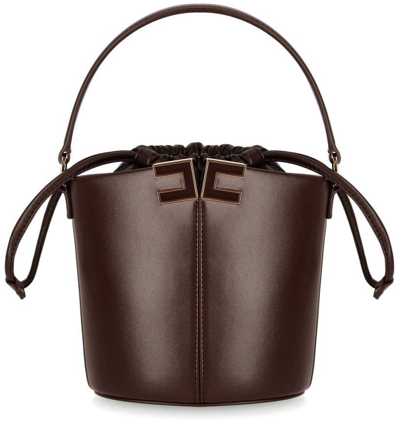 Elisabetta Franchi ELISABETTA FRANCHI BUCKET BAG Bruin