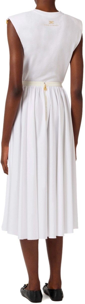 Elisabetta Franchi ELISABETTA FRANCHI KNOTTED TOP Wit