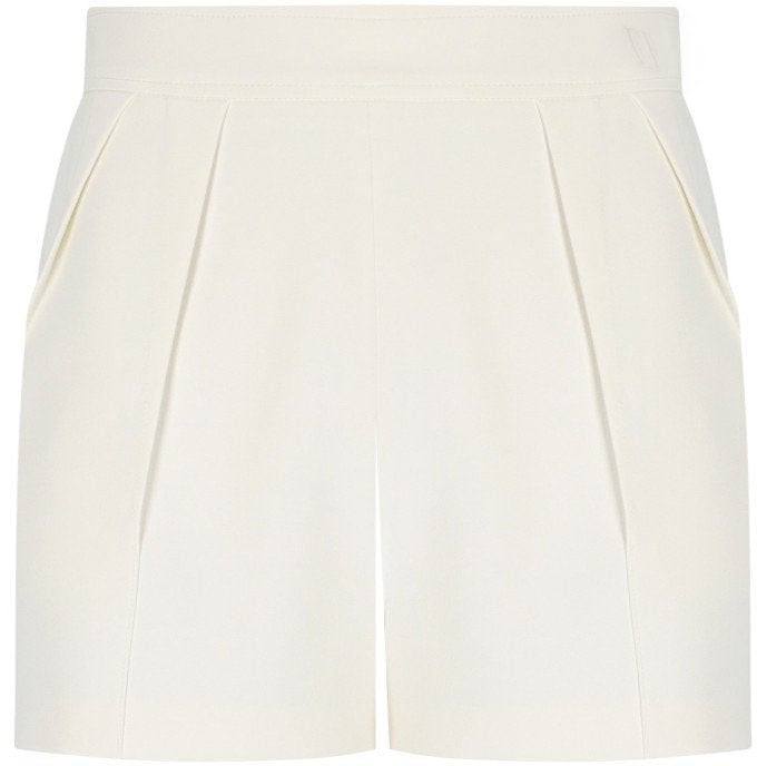 ELISABETTA FRANCHI IVORY SHORTS Wit