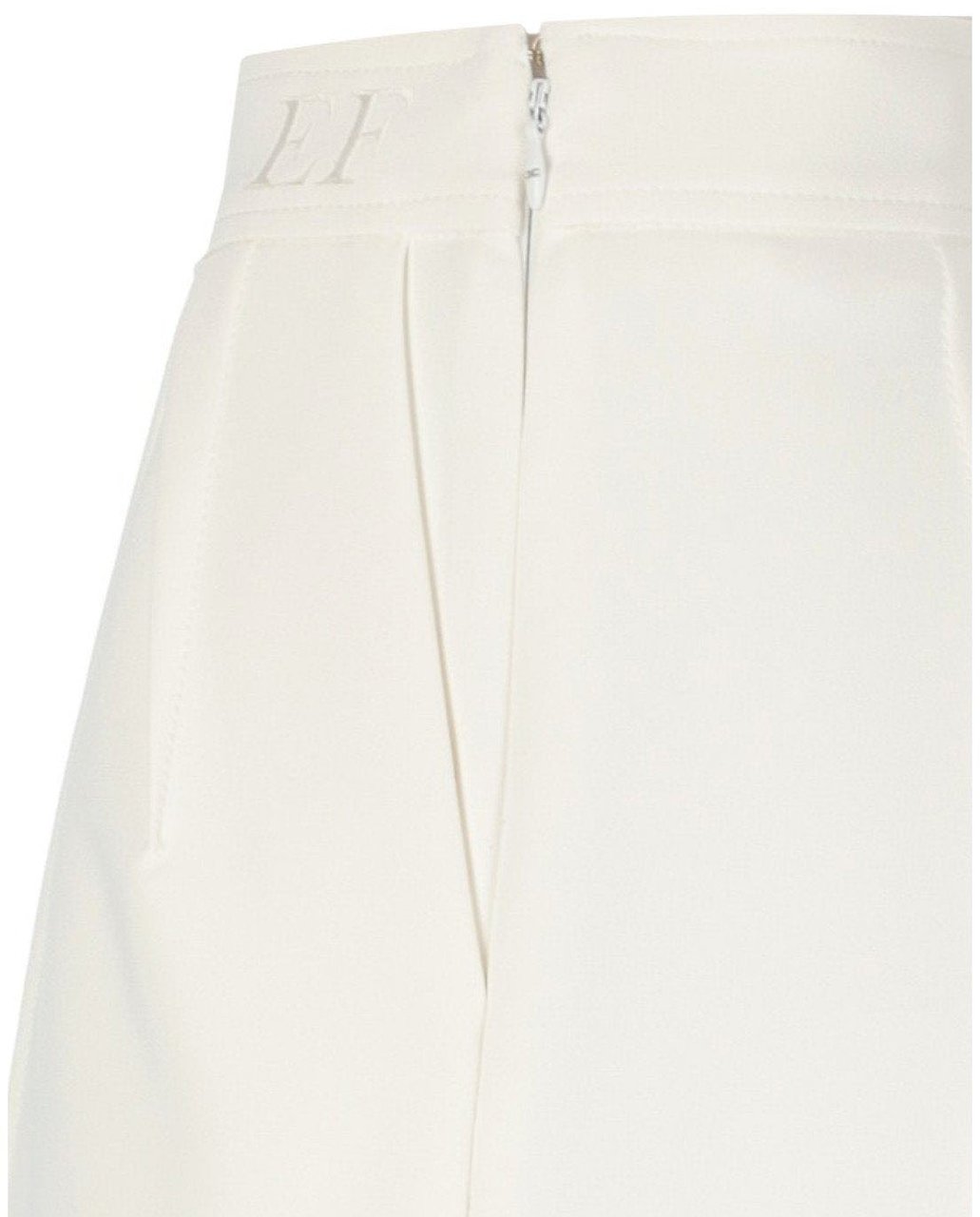 ELISABETTA FRANCHI IVORY SHORTS Wit