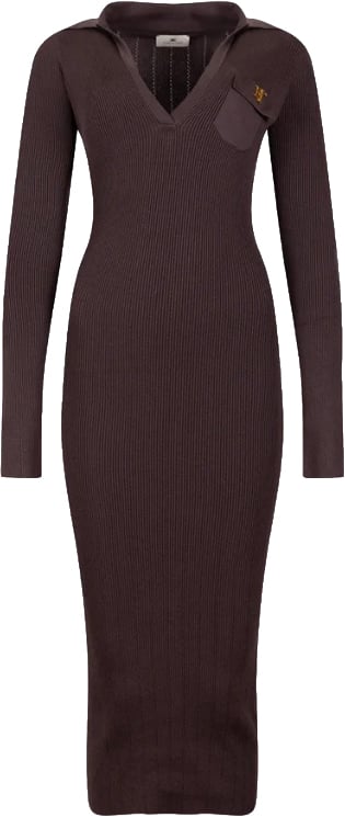 Elisabetta Franchi Dresses Cioccolato Bruin