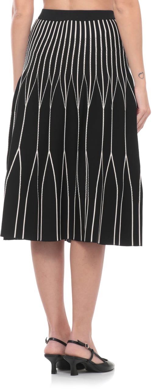 Elisabetta Franchi Skirts Black Zwart