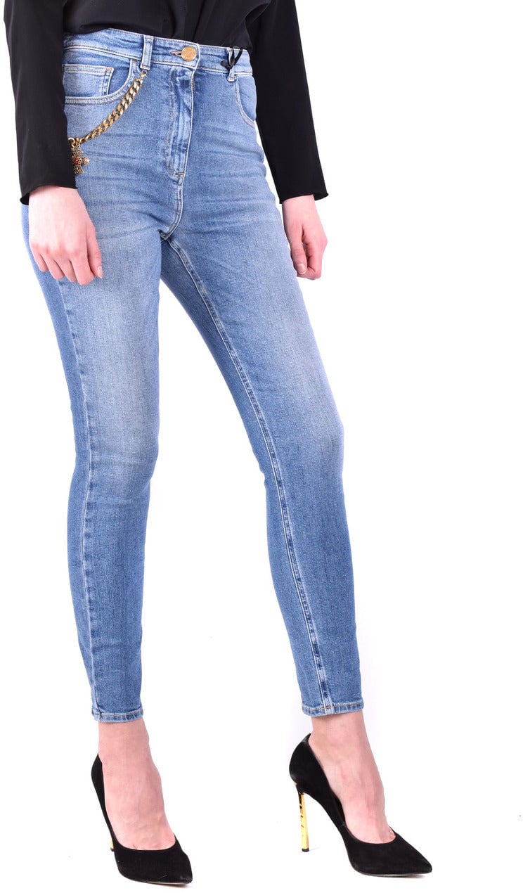 Elisabetta Franchi Women Jeans Blauw