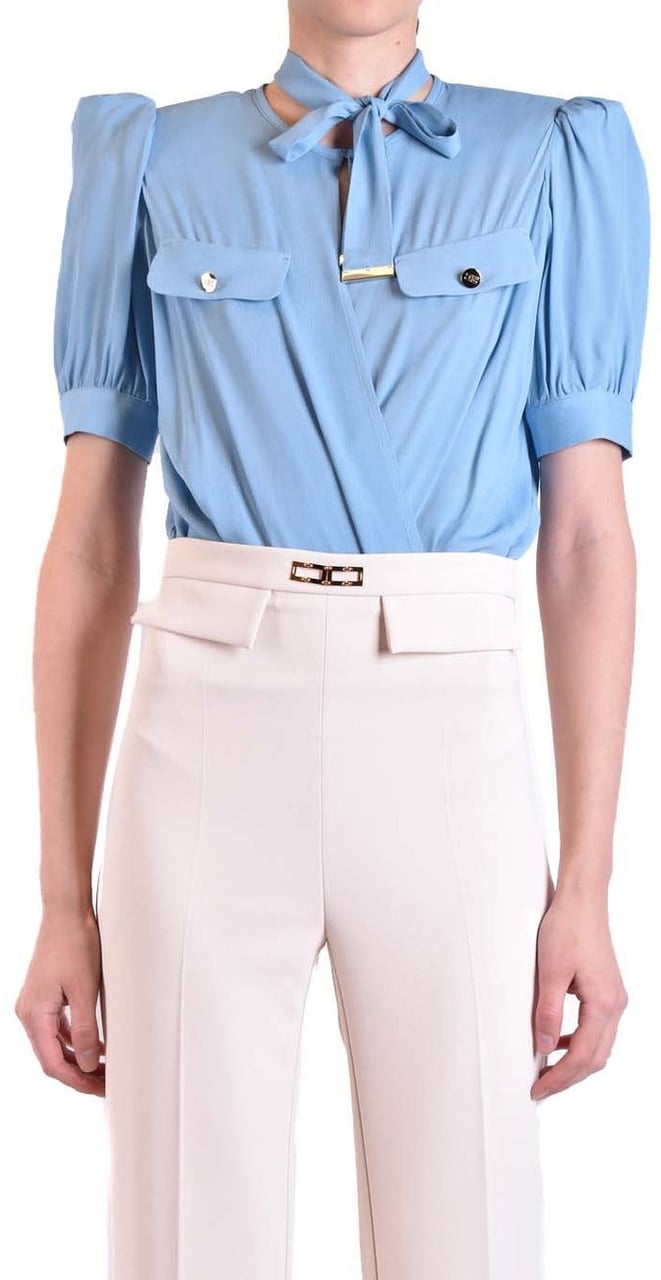 Elisabetta Franchi  Women Blouse Lichtblauw