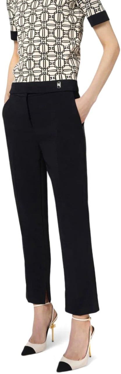 Elisabetta Franchi Women Trousers Zwart