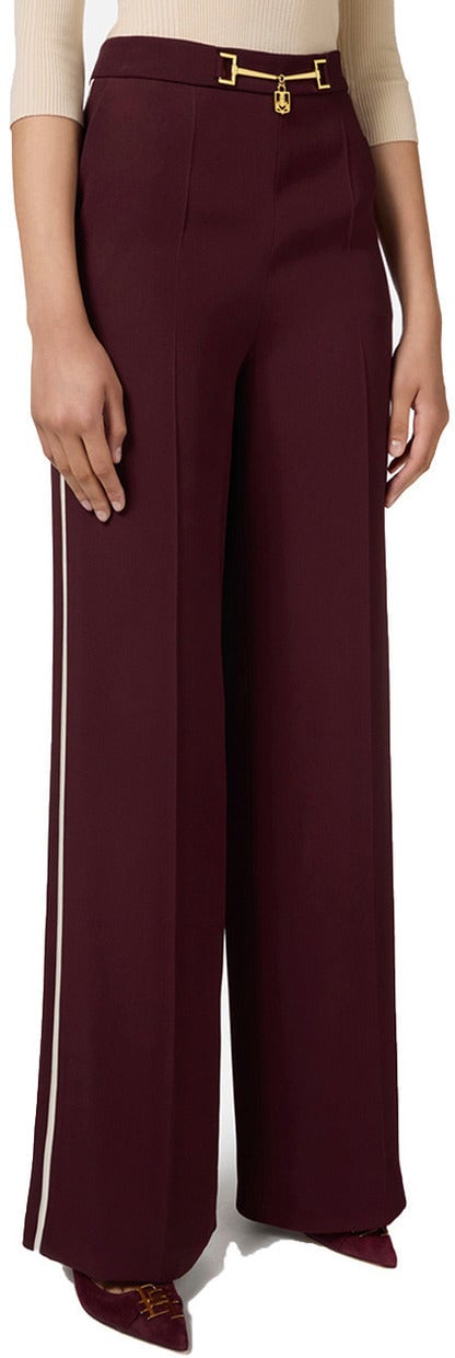Elisabetta Franchi Women Trousers Rood