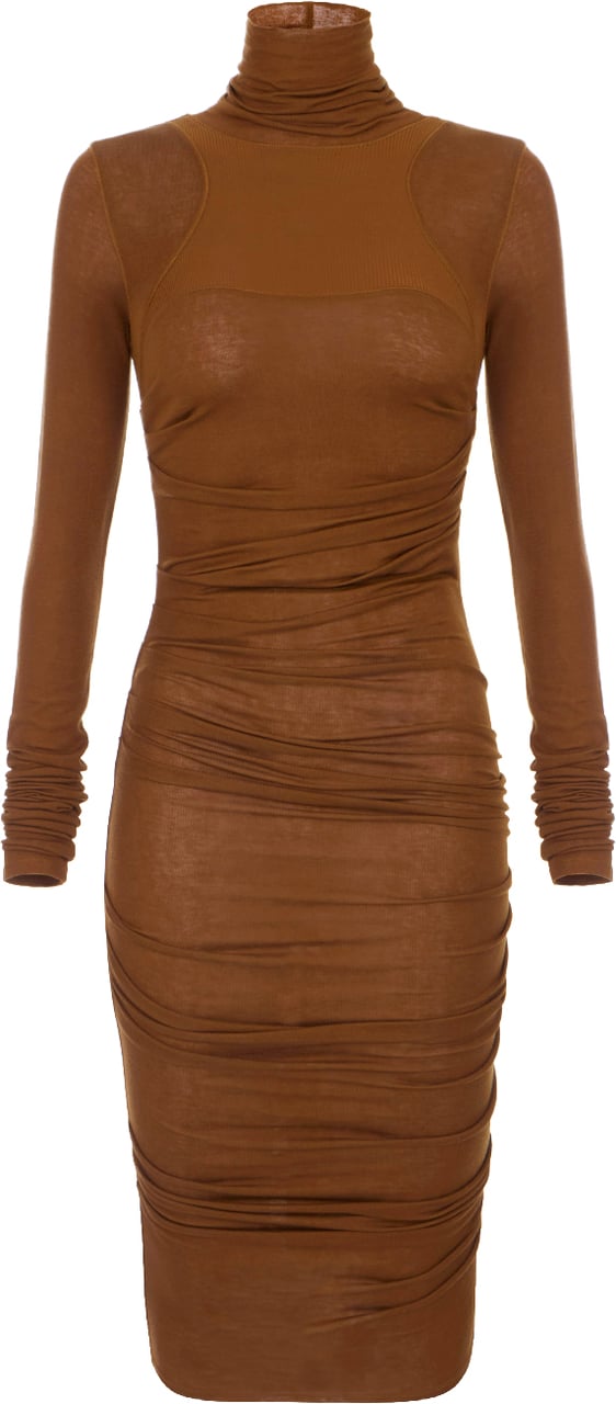 Elisabetta Franchi Dresses Sigaro Bruin