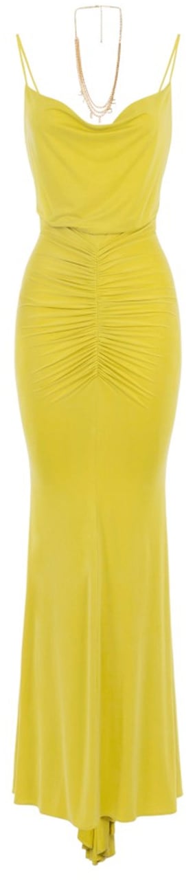 Elisabetta Franchi Dresses Yellow Geel