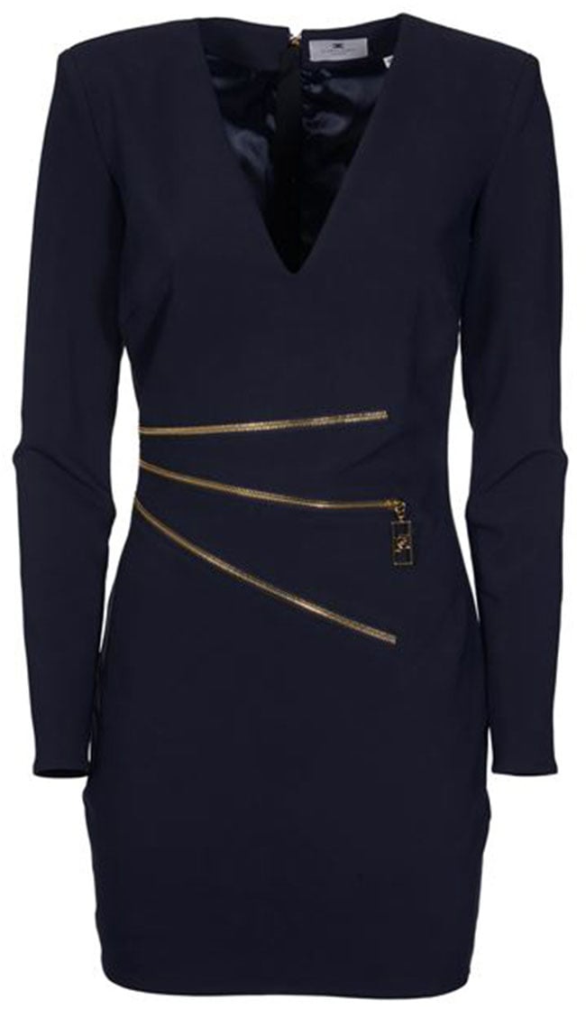 Elisabetta Franchi Dresses Black Zwart