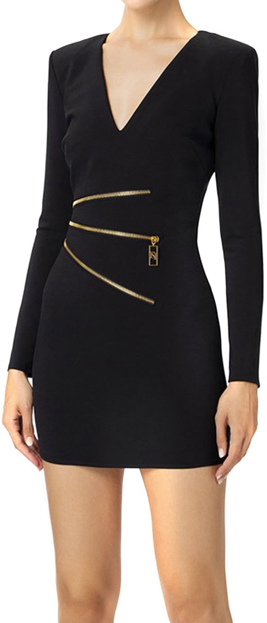 Elisabetta Franchi Dresses Black Zwart