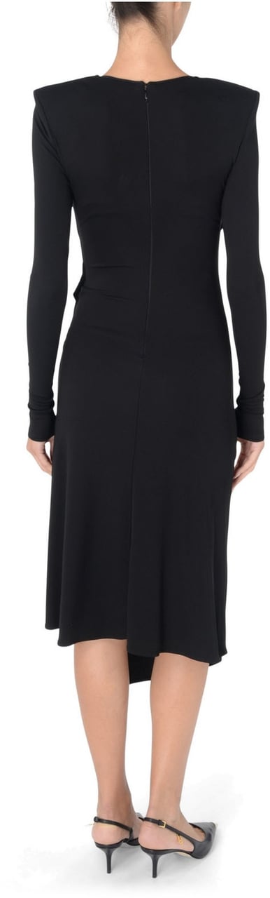 Elisabetta Franchi Dress Black Zwart
