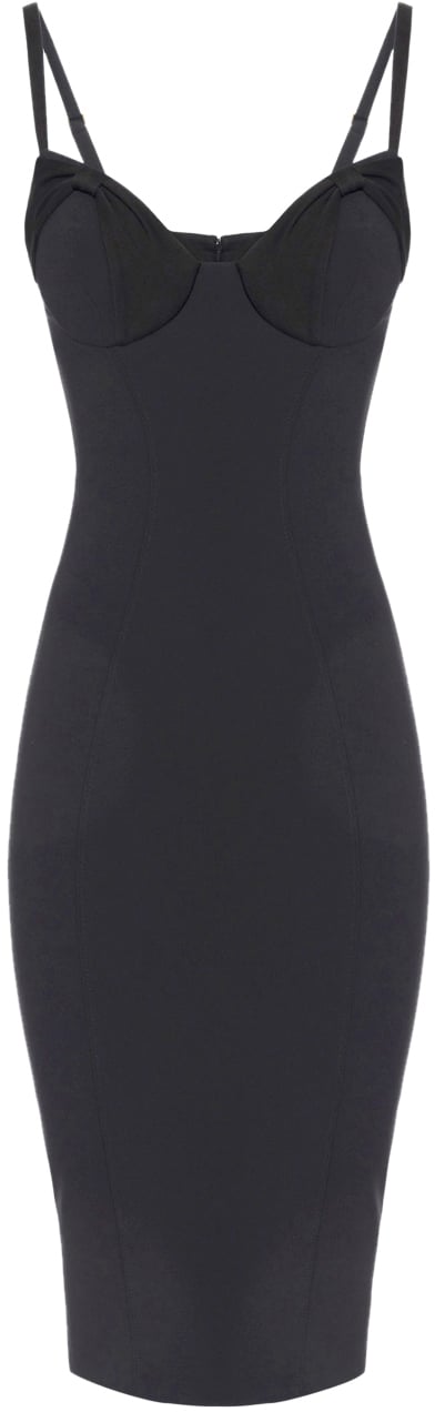Elisabetta Franchi Dresses Nero Zwart