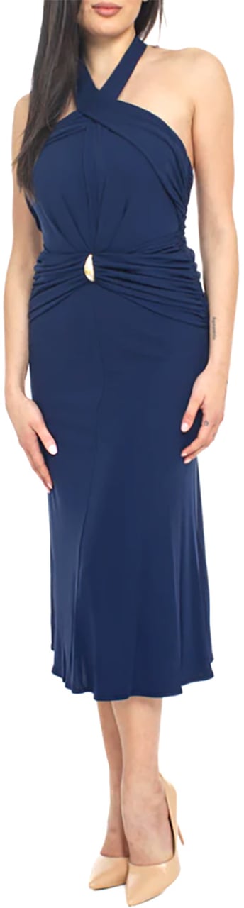 Elisabetta Franchi Dresses Blue Blauw