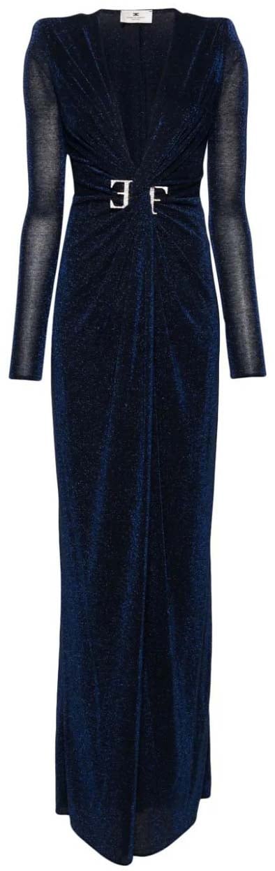 Elisabetta Franchi Dresses Cyan Cyaan