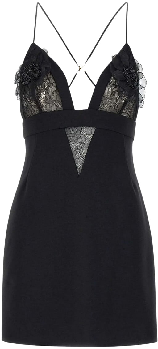 Elisabetta Franchi Dresses Black Zwart