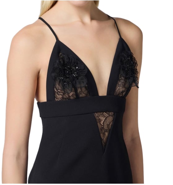 Elisabetta Franchi Dresses Black Zwart