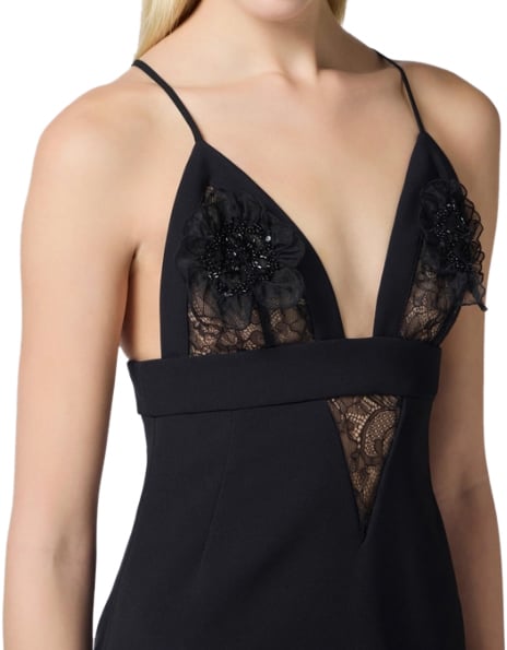 Elisabetta Franchi Dresses Black Zwart