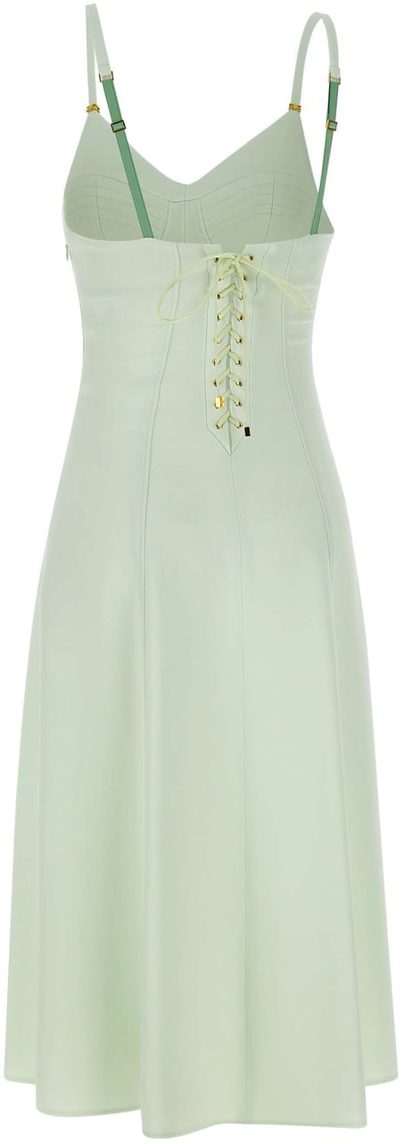 Elisabetta Franchi Dresses Green Groen