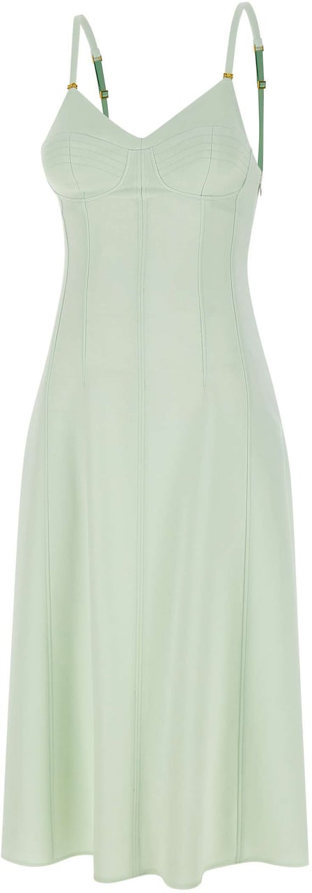 Elisabetta Franchi Dresses Green Groen