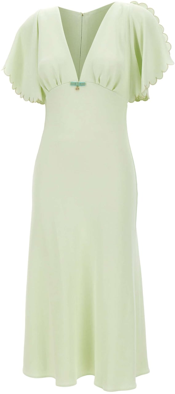 Elisabetta Franchi Dresses Green Groen