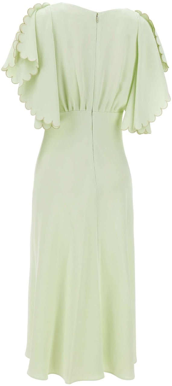 Elisabetta Franchi Dresses Green Groen