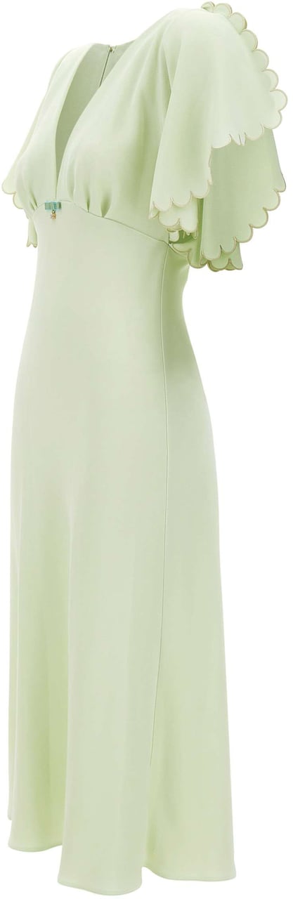 Elisabetta Franchi Dresses Green Groen