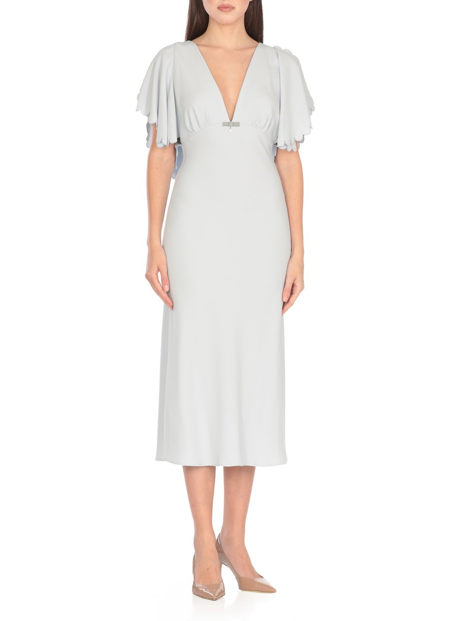 Elisabetta Franchi Dresses Light Blue Blauw