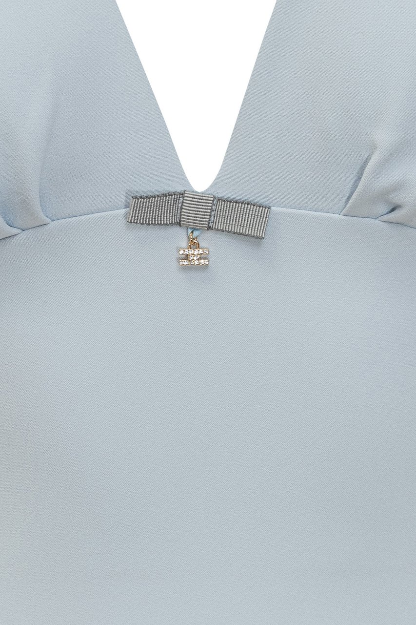 Elisabetta Franchi Abito Blauw