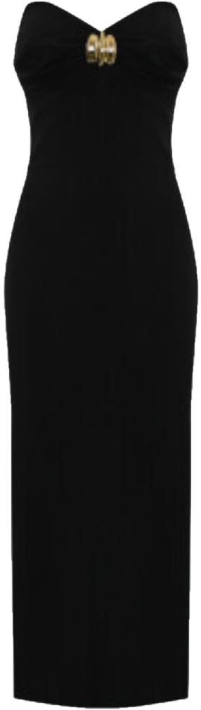 Elisabetta Franchi Dresses Black Zwart