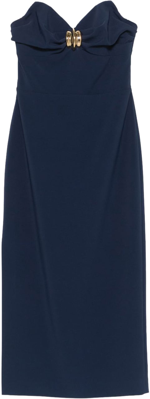 Elisabetta Franchi Dresses Blue Blauw