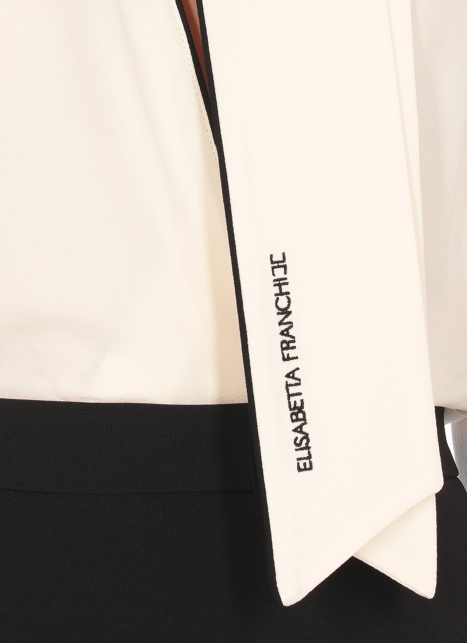 Elisabetta Franchi Dresses Ivory Wit