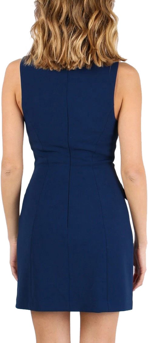 Elisabetta Franchi Dress Blue Blauw