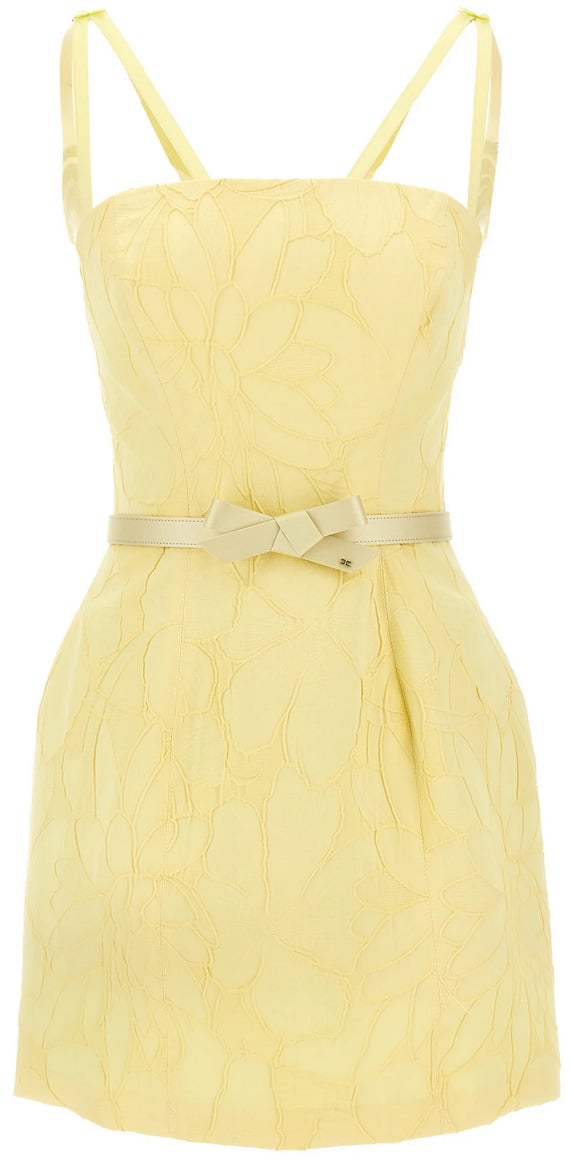 Elisabetta Franchi Dresses Yellow Geel
