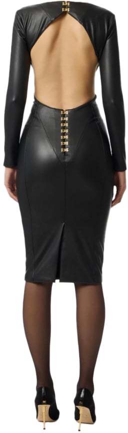 Elisabetta Franchi Dresses Black Zwart