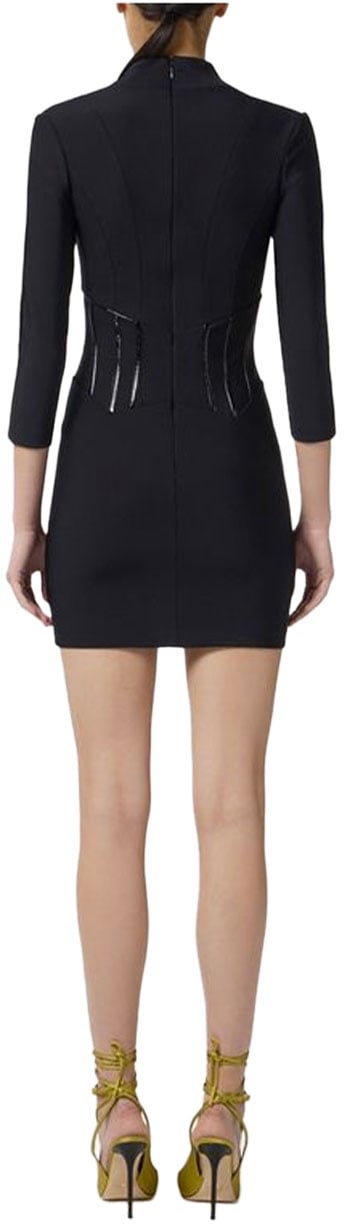 Elisabetta Franchi Dresses Black Zwart
