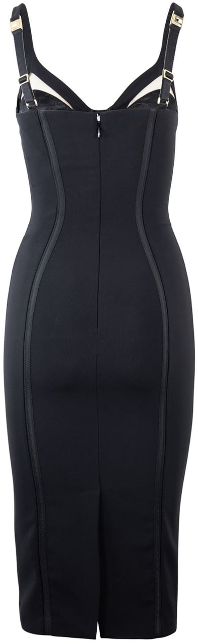 Elisabetta Franchi Dresses Black Zwart