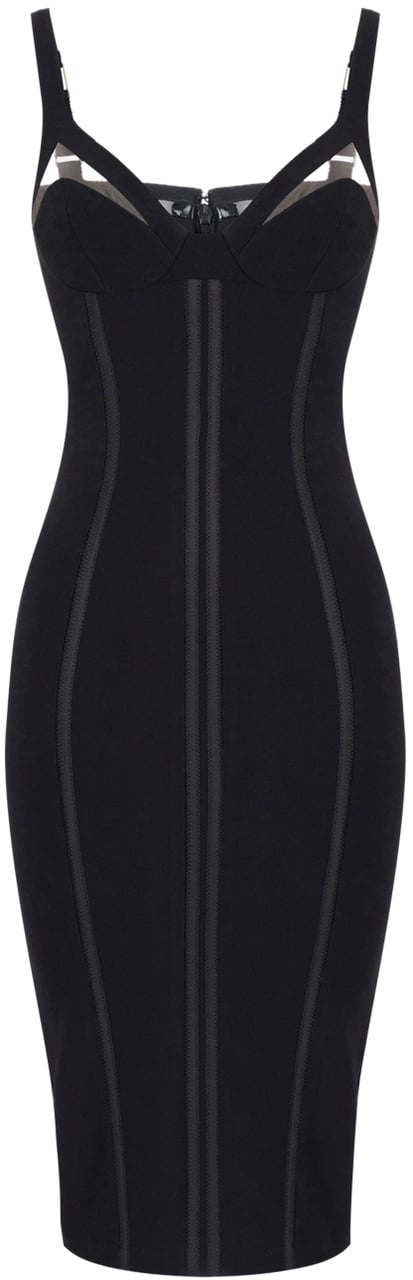 Elisabetta Franchi Dresses Black Zwart