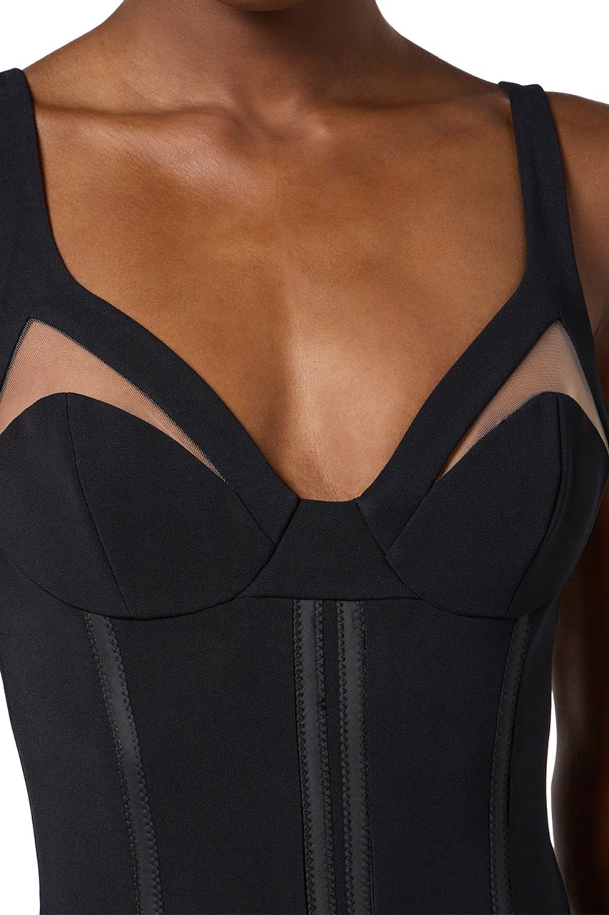 Elisabetta Franchi Dresses Black Zwart