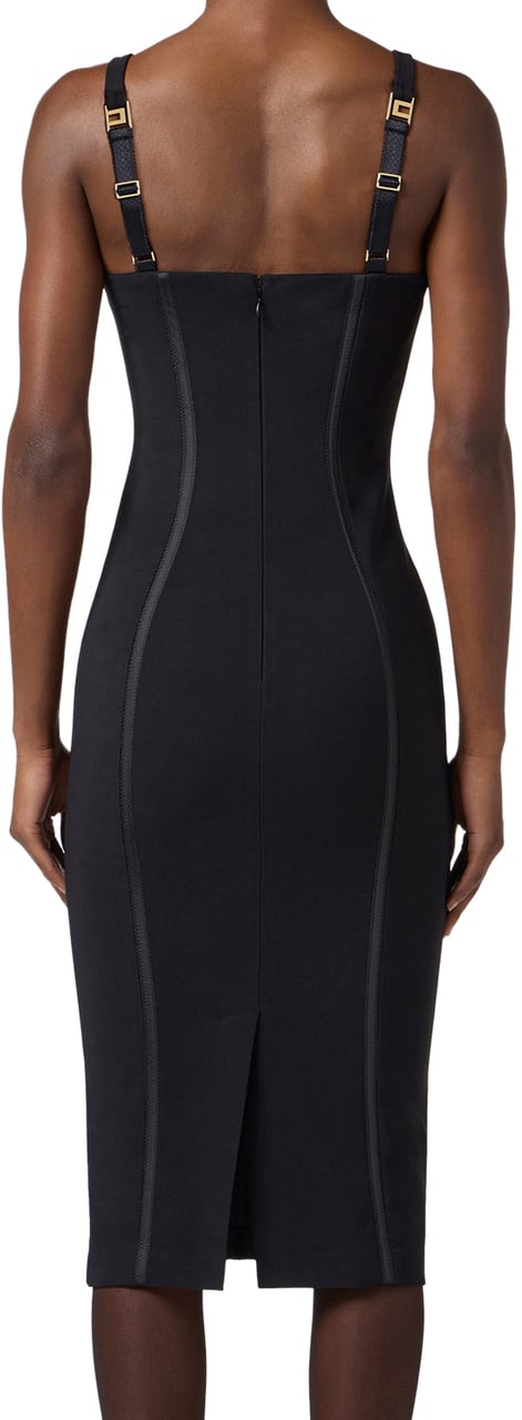 Elisabetta Franchi Dresses Black Zwart