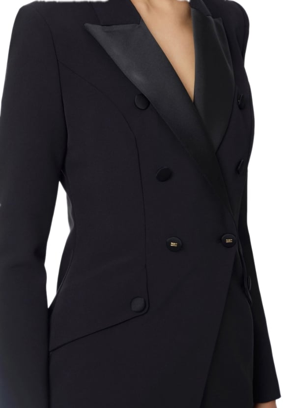 Elisabetta Franchi Dresses Black Zwart