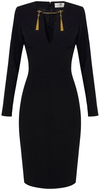 Elisabetta Franchi Dresses Black Zwart