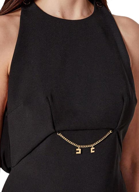 Elisabetta Franchi Dresses Black Zwart