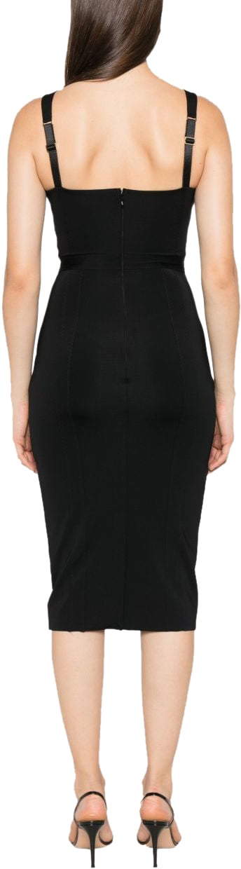 Elisabetta Franchi Dresses Black Zwart