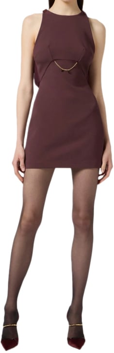 Elisabetta Franchi Dresses Merlot Rood