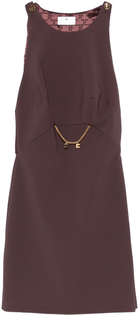 Elisabetta Franchi Dresses Bordeaux Rood
