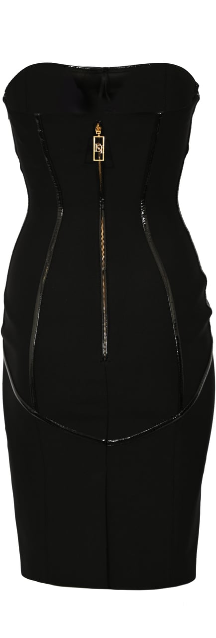 Elisabetta Franchi Dresses Black Zwart