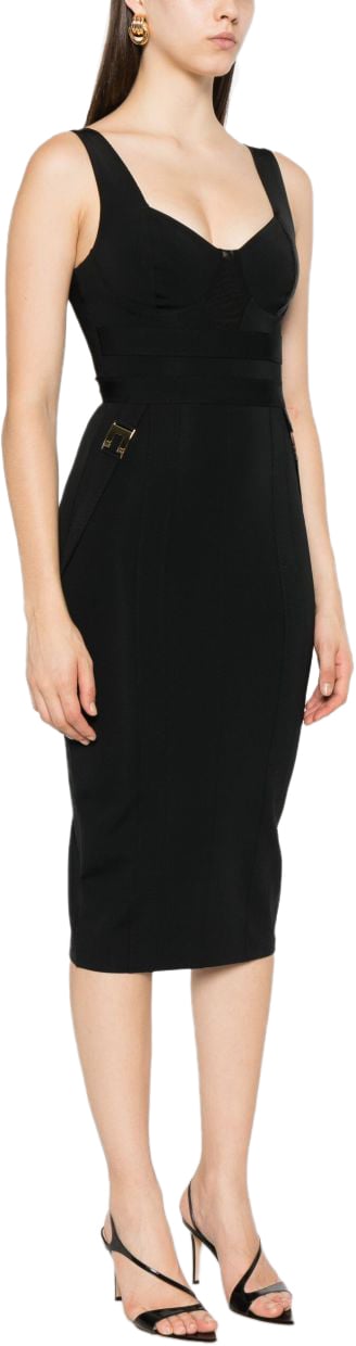 Elisabetta Franchi Dresses Black Zwart
