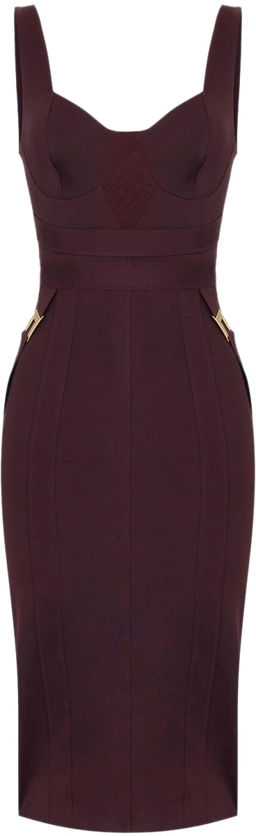 Elisabetta Franchi Dresses Merlot Rood