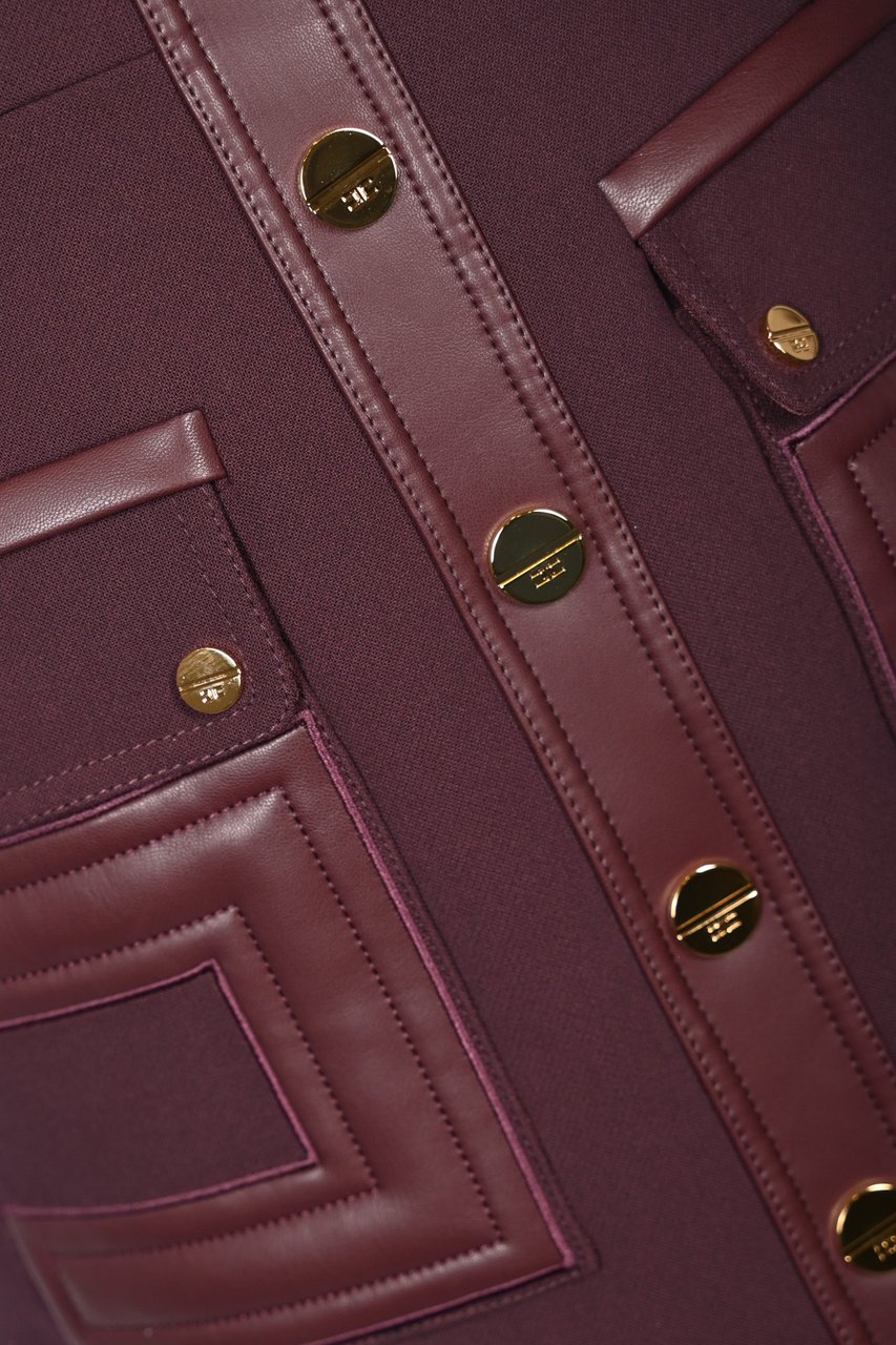 Elisabetta Franchi Dresses Merlot Rood